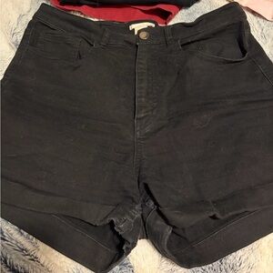 H&M Black Shorts Size 10